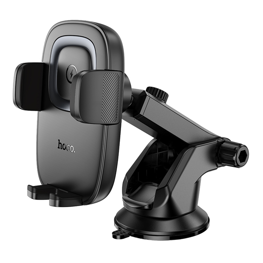 Автотримач Hoco HW32 4.5-7.0 inch Wireless 15W Чорний