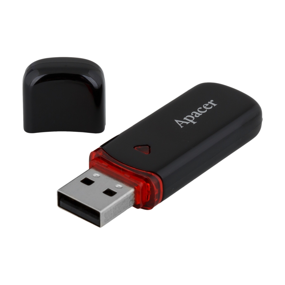 USB флеш-накопичувач Apacer AH333 32gb Чорний
