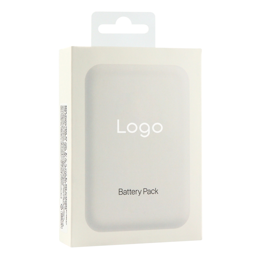 Power Bank For IP Magnetic Battery Pack 5000mAh Logo Бiлий - Зображення 2
