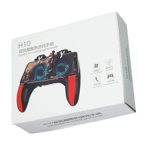 Механічний Геймпад XO H10 Dual Fan Charging Чорний - Зображення 4
