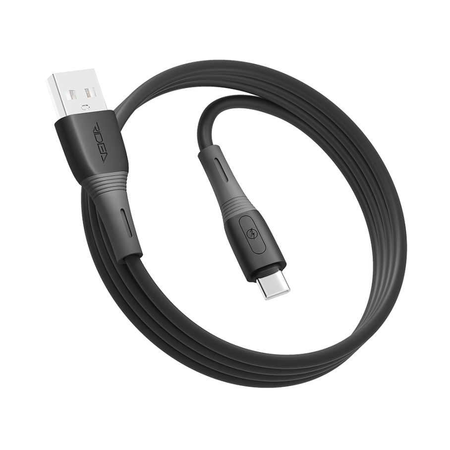 Кабель USB Ridea RC-SI35 SiliconePro Type-C 3A Чорний
