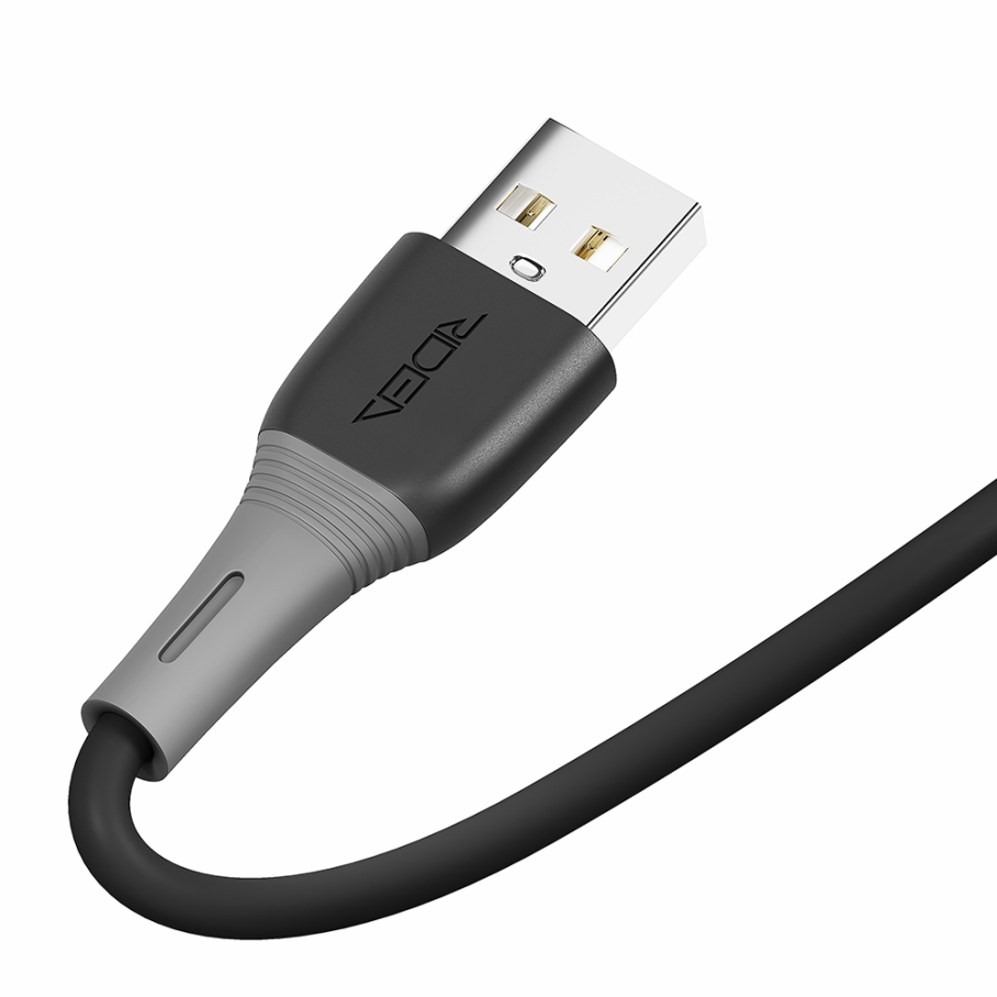 Кабель USB Ridea RC-SI35 SiliconePro Type-C 3A Чорний - Зображення 5