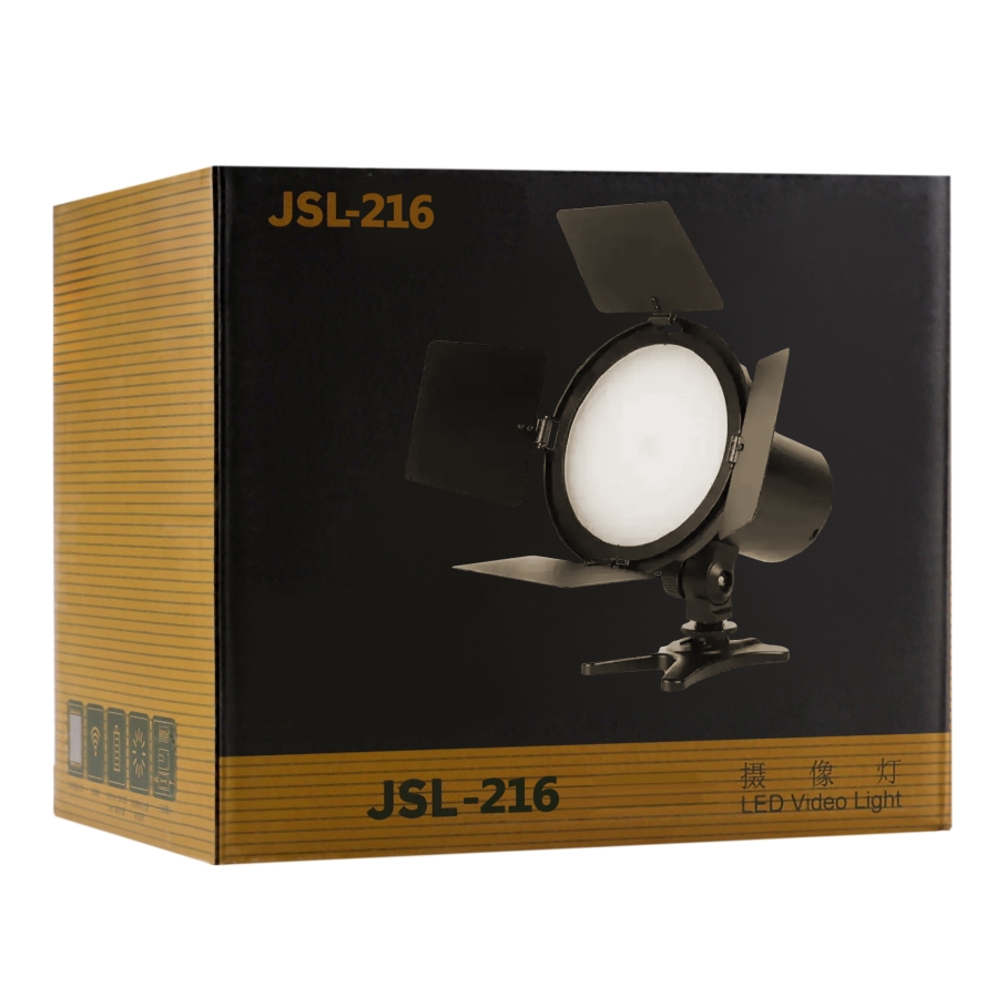 Студійна LED Лампа RGB Light JSL-216 Чорний - Зображення 2