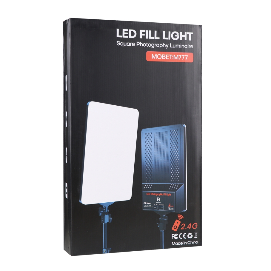 LED Панель Light 19" Remote (M777) Чорний - Зображення 5