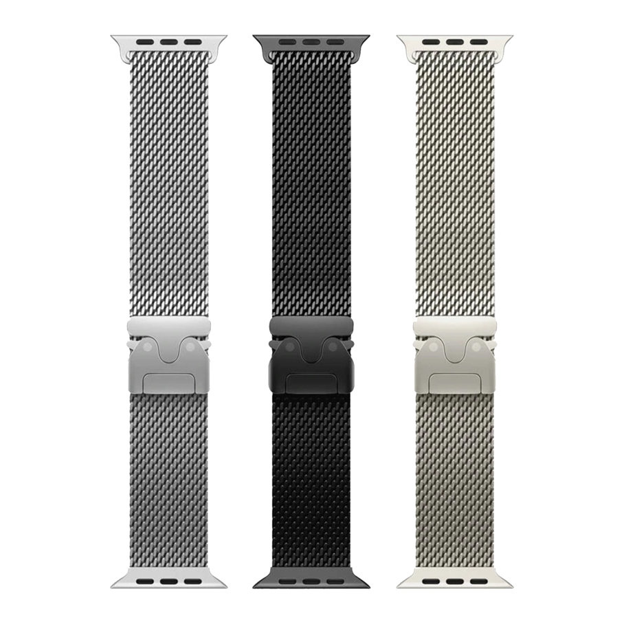 Ремінець для Apple Watch Milanese Clasp 42/44/45/49 mm Black - Зображення 4