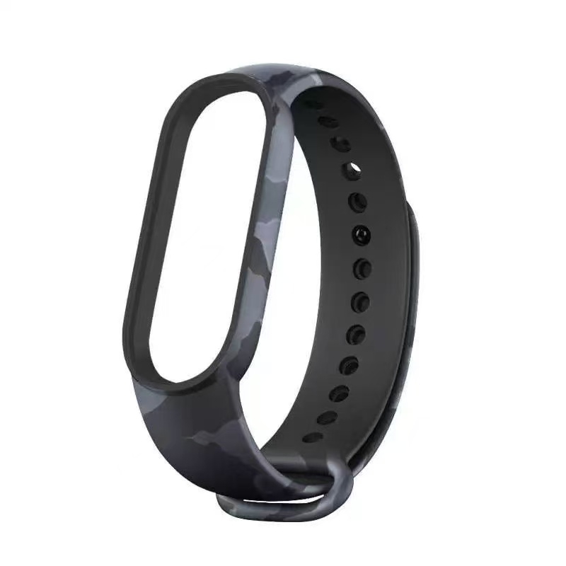 Ремінець для Xiaomi Mi Band 5/6/7 Сamouflage Grey