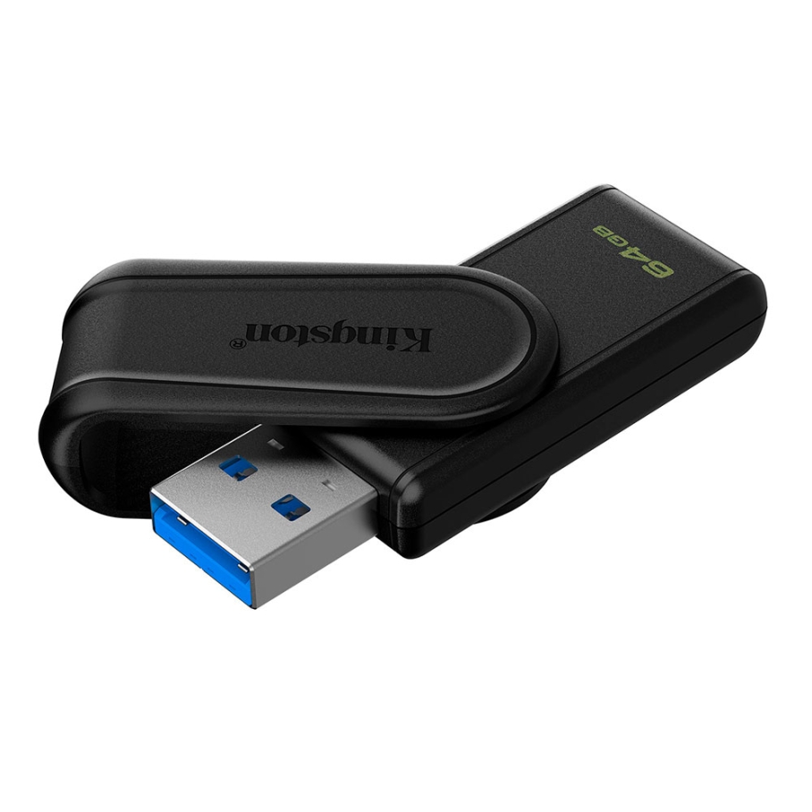 USB флеш-накопичувач 3.2 Kingston DT Exodia S 64GB Чорний