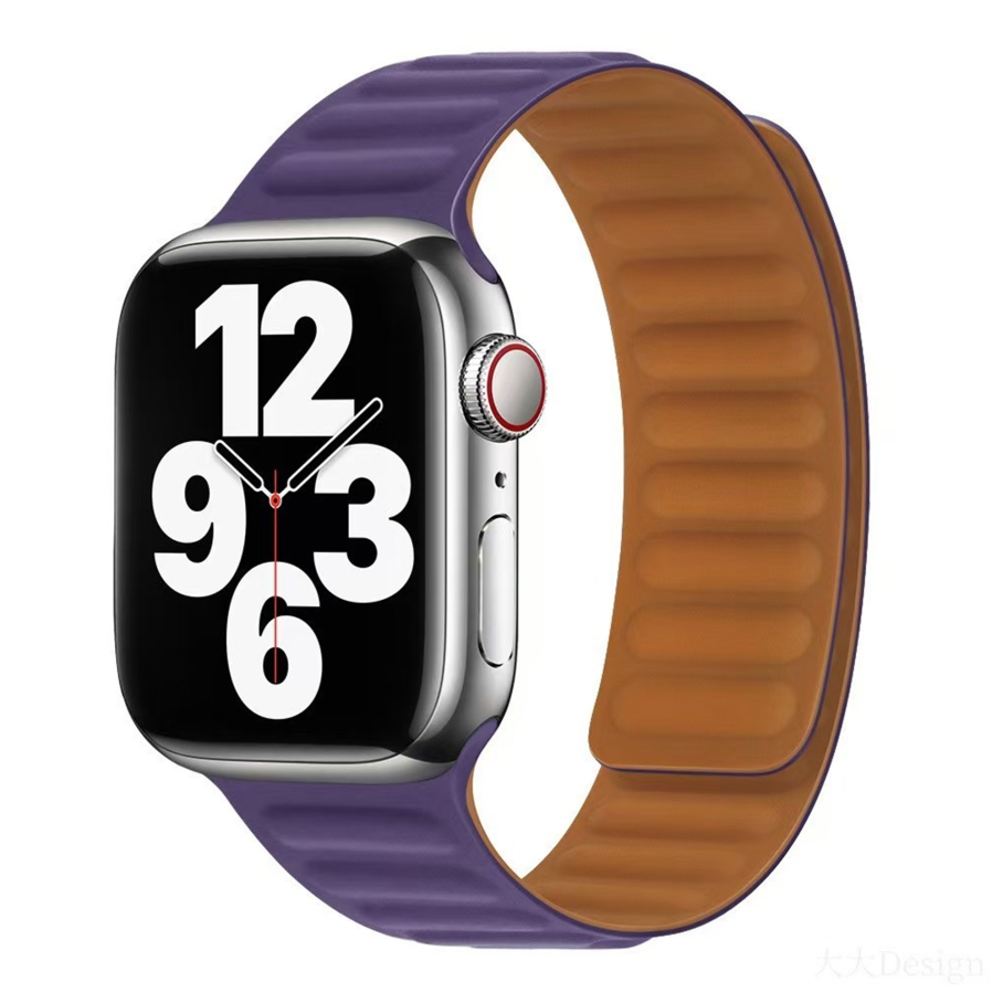 Ремінець для Apple Watch Magnetic Silicone 38/40/41 mm Dark Cherry