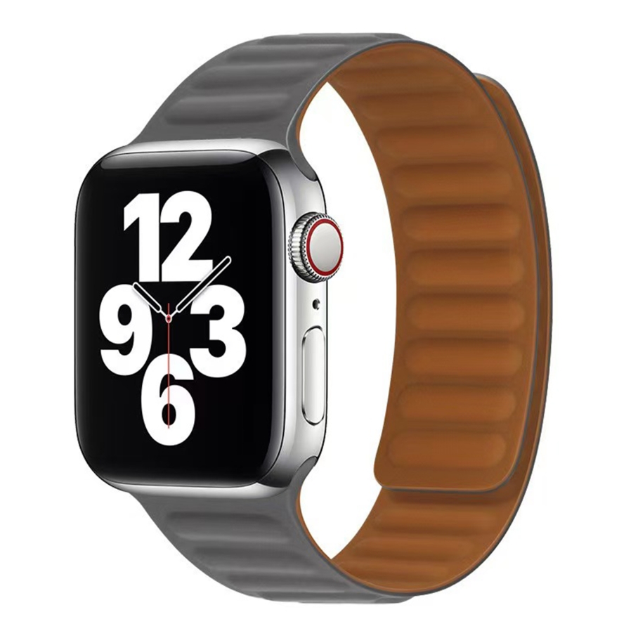 Ремінець для Apple Watch Magnetic Silicone 38/40/41 mm Gray