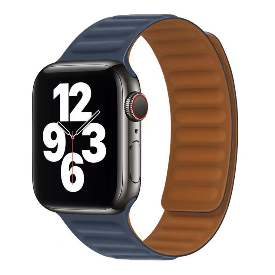 Ремінець для Apple Watch Magnetic Silicone 38/40/41 mm Midnight Blue