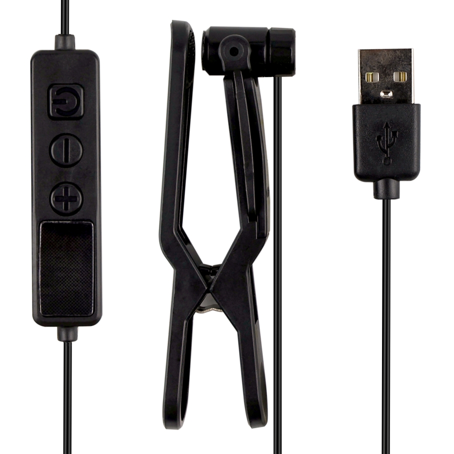 Автоклікер USB з Прищіпкою Чорний