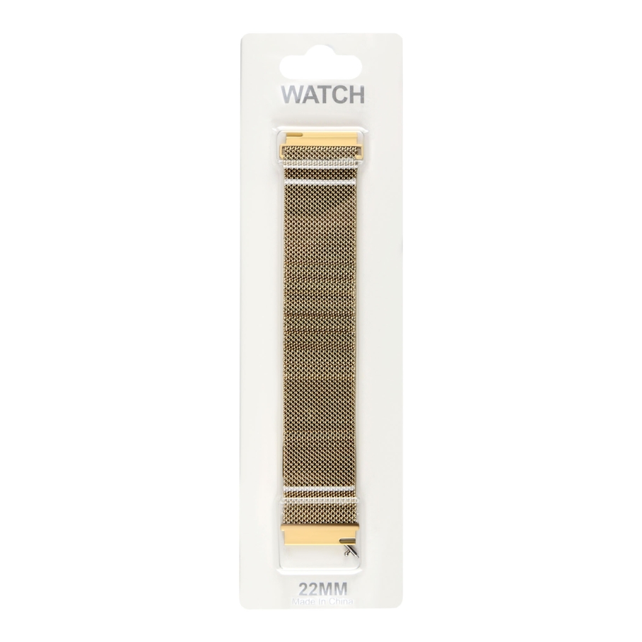 Ремінець Універс 22mm Milanese loop для Samsung/Amazfit/Huawei Gold - Зображення 3
