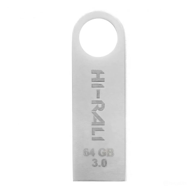 USB флеш-накопичувач 3.0 Hi-Rali Shuttle 64gb Сталевий
