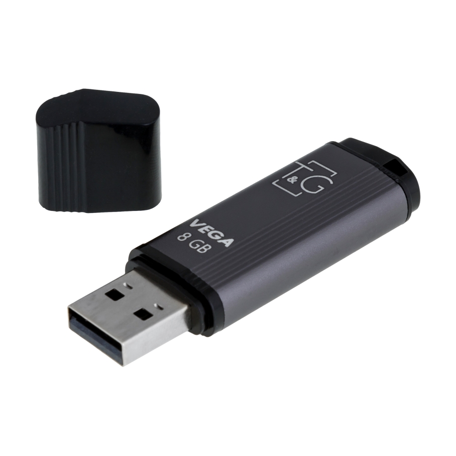 USB флеш-накопичувач T&G 8gb Vega 121 Стальний