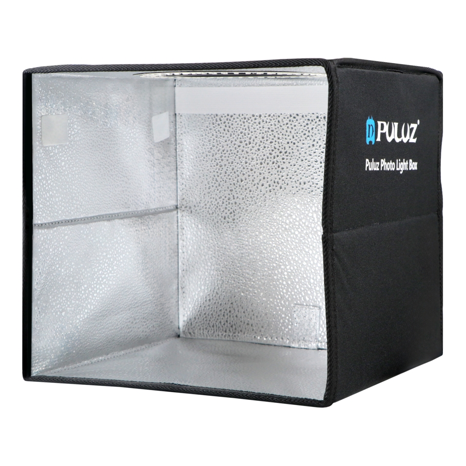 Лайтбокс Puluz PU5027B 25 см Кільц Лампа 6 Фонів Чорний