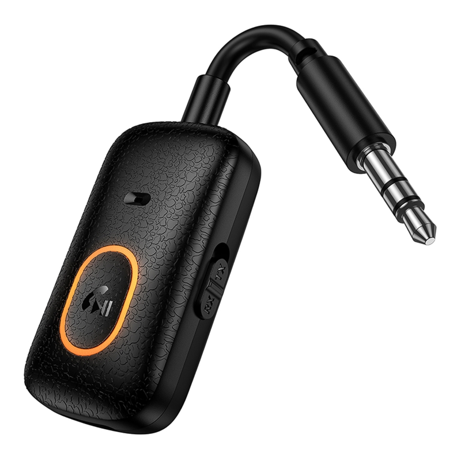FM-трансмітер Hoco E151 AUX RX/TX/Bluetooth 5.4/Battery 150mAh Чорний