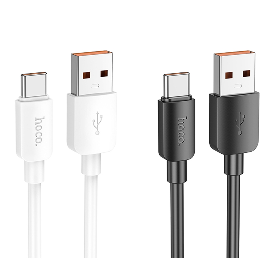 Кабель USB Hoco X96 Type-C 3A 0.25m Чорний - Зображення 2