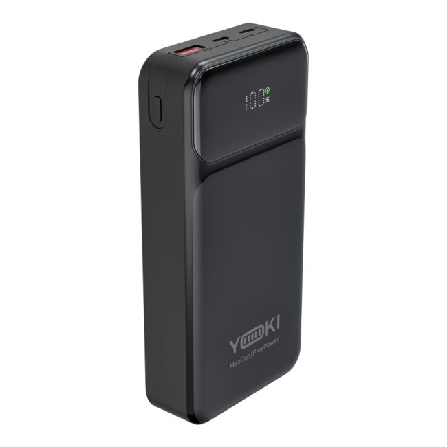 Універсальна Мобільна Батарея YOKI MAXCAP 65W 20000 mAh Black YK-PMC2061 Black