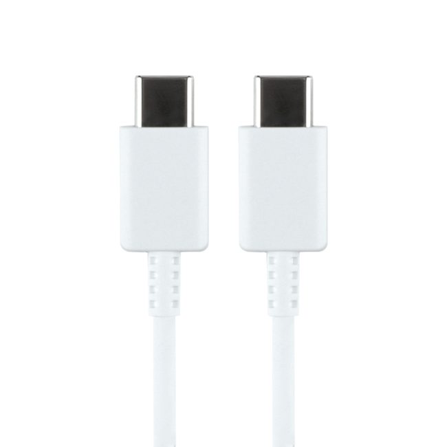USB for Samsung Type-C to Type-C 60W 1:1 Бiлий