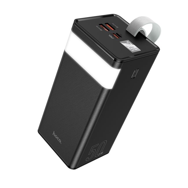 Універсальна Мобільна Батарея Power Bank Hoco J86A Powermaster 22.5W fully compatible 50000 mAh Чорний