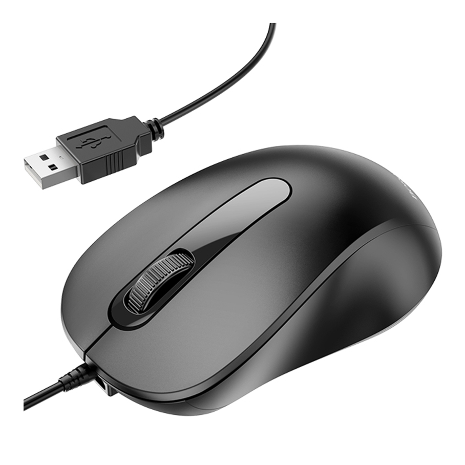 USB Миша Borofone BG4 Чорний