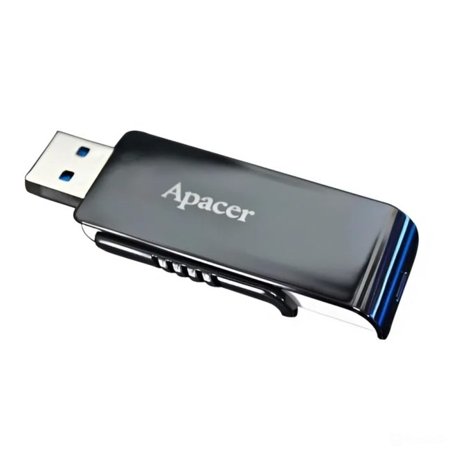 USB флеш-накопичувач 3.2 Apacer AH350 128gb Чорний