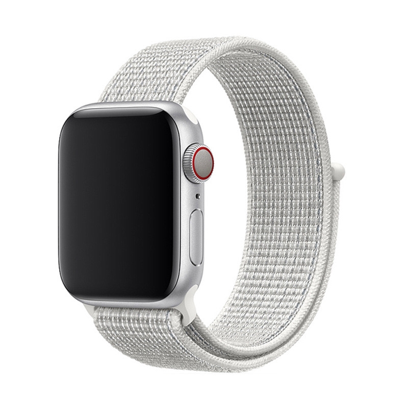 Ремінець для Apple Watch Nylon 42/44/45/49 mm Summit White
