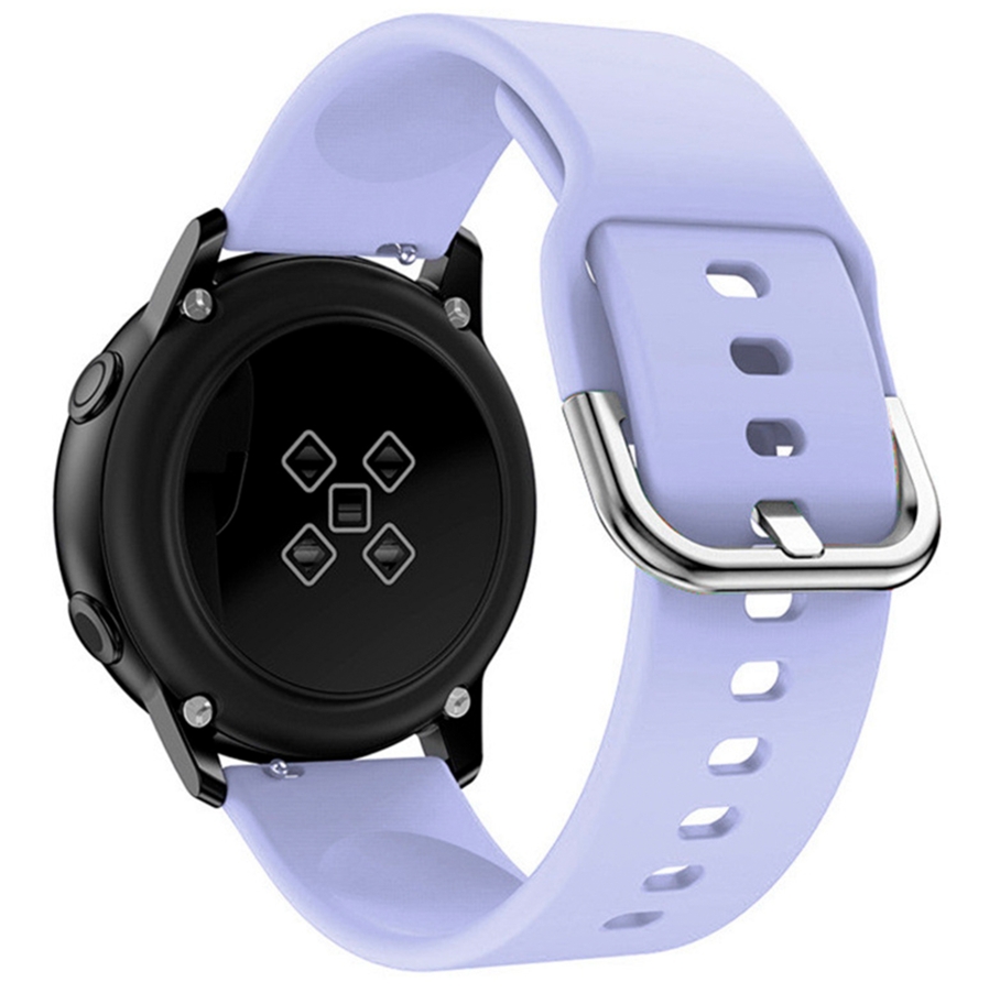 Ремінець Универс 20mm Silicone Original Design для Samsung/Amazfit/Huawei Elegant Purple