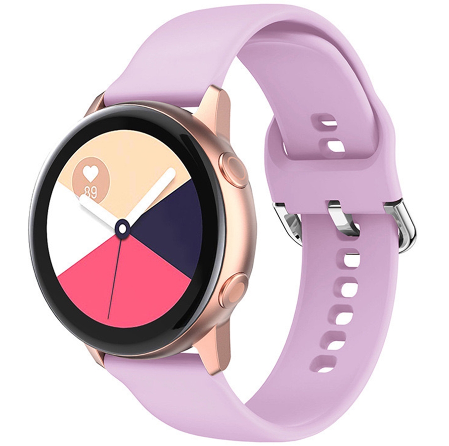 Ремінець Универс 20mm Silicone Original Design для Samsung/Amazfit/Huawei Lavander