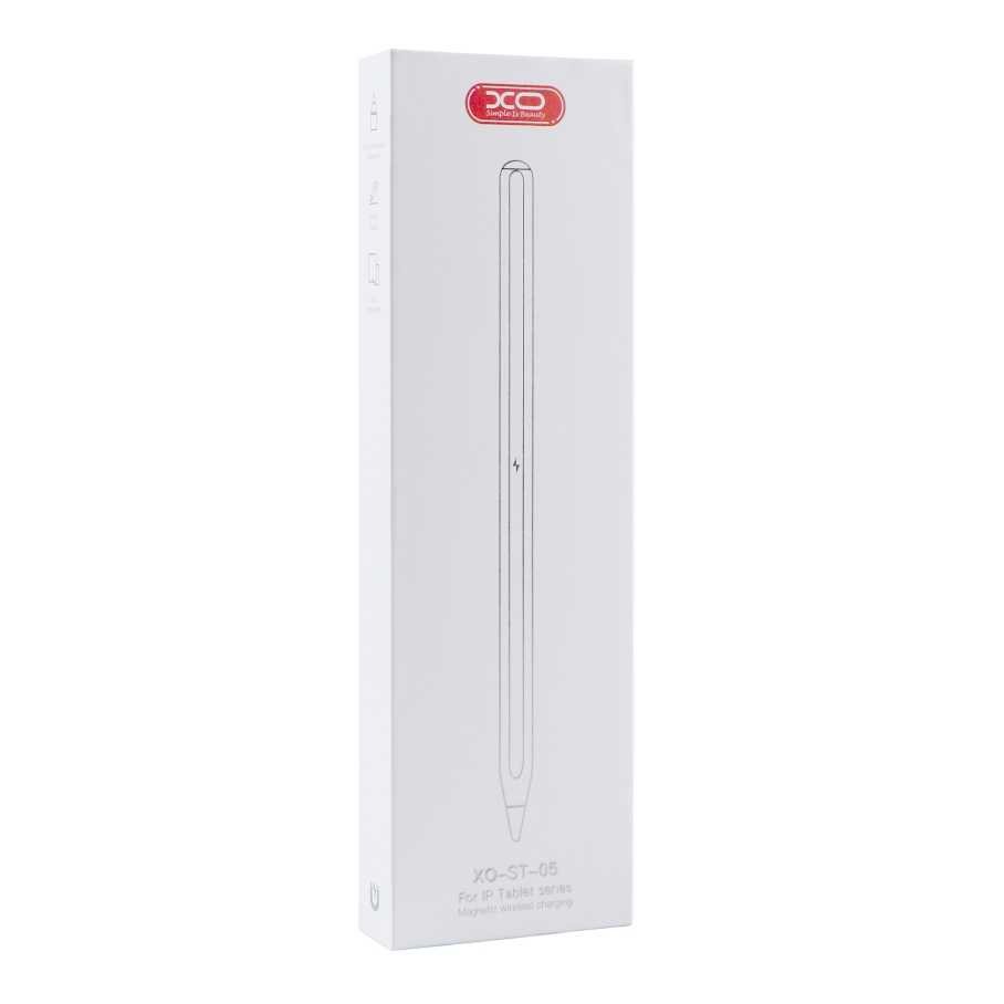 Стилус XO ST-05 iPad 2-Gen Wireless Charging Pen Білий - Зображення 2