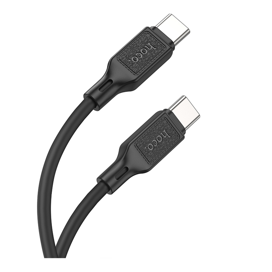 Кабель USB Hoco X90 Type-C to Type-C 60W Чорний