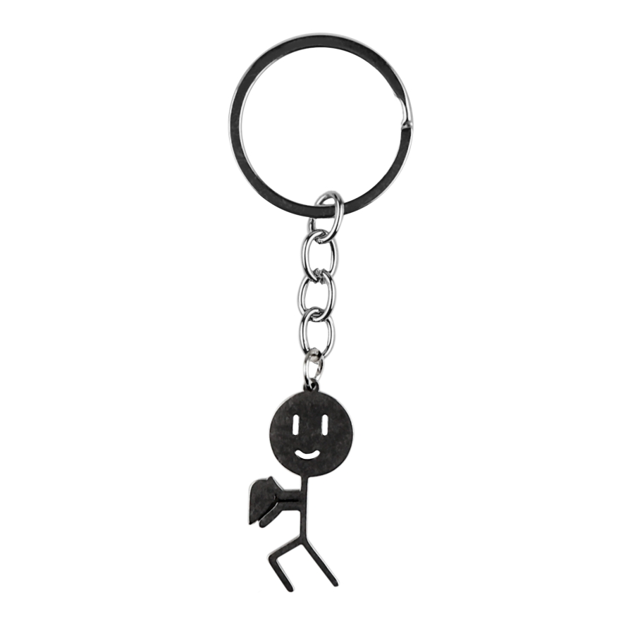 Брелок Stickman Срібло 4