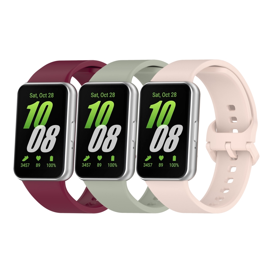 Ремінець для Samsung Galaxy Fit 3 (R390) Silicone Original Blue - Зображення 2