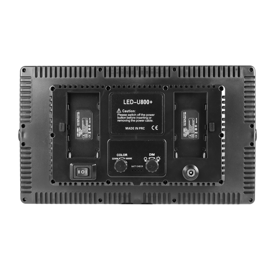 LED Панель Light 30cm (U-800+) Battery Чорний - Зображення 5