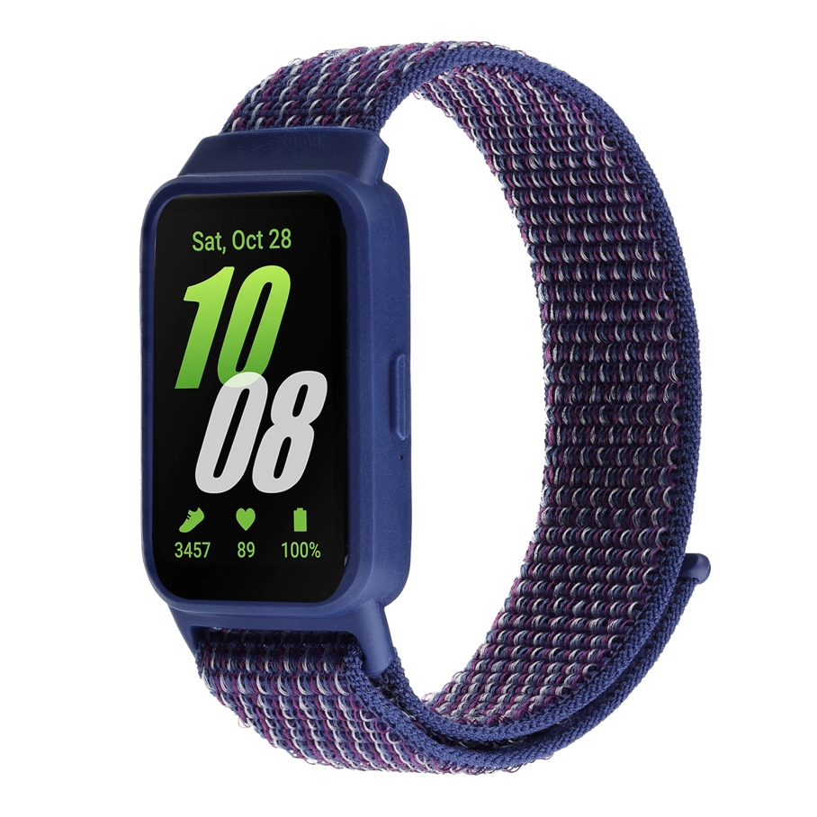 Ремінець для Samsung Galaxy Fit 3 (R390) Nylon Indigo Blue