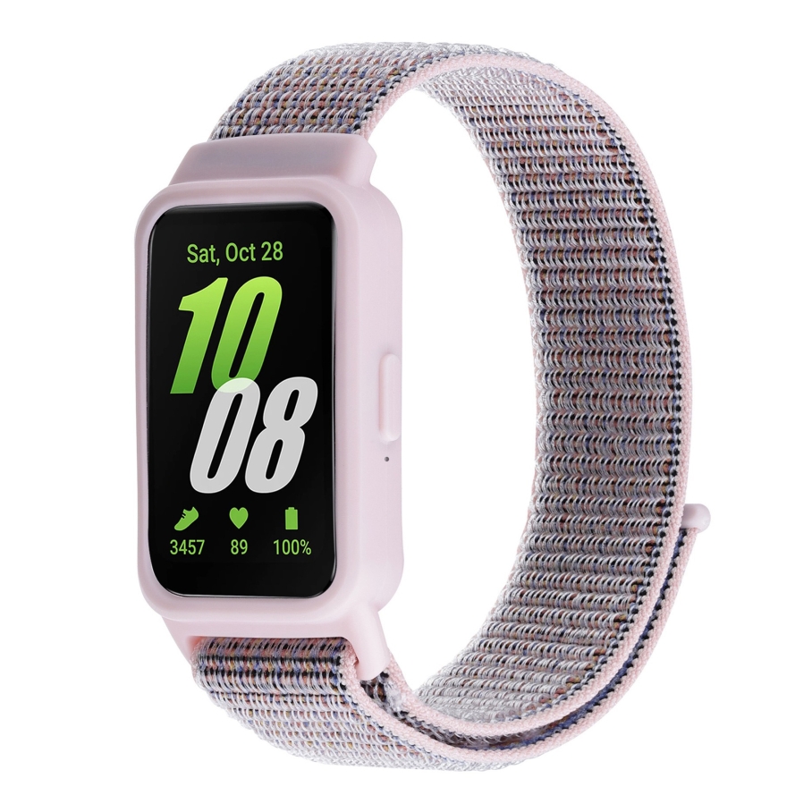 Ремінець для Samsung Galaxy Fit 3 (R390) Nylon Pink Sand
