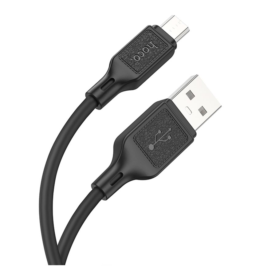 Кабель USB Hoco X90 Micro 2.4A Чорний