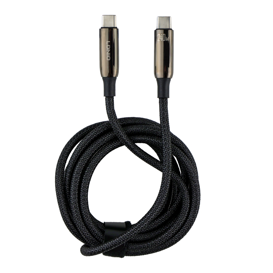 Кабель USB LDNIO LC922 PD3.1/240W Type-C to Type-C 2m Сiрий