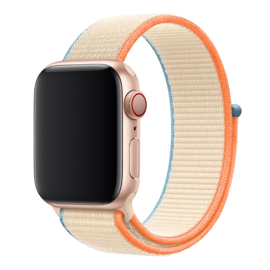 Ремінець для Apple Watch Nylon 38/40/41 mm Cream