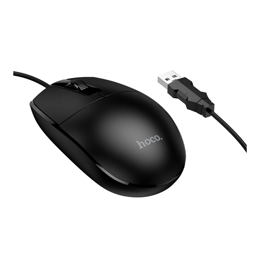 USB Миша Hoco GM50 League Чорний