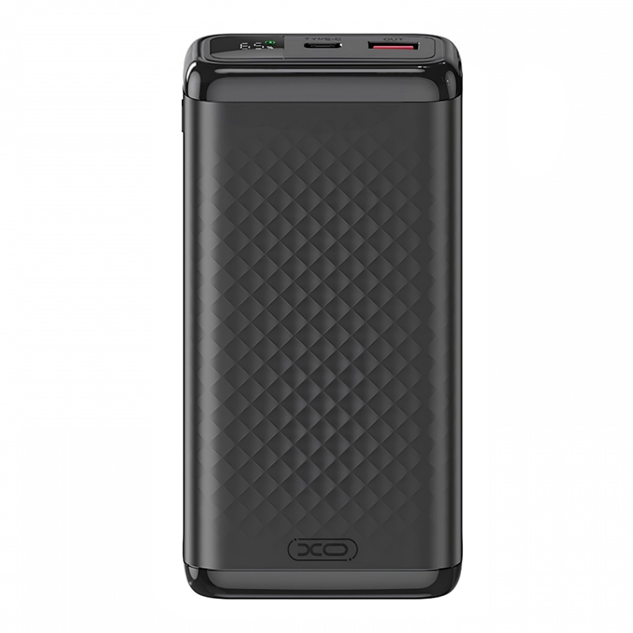 Універсальна Мобільна Батарея Power Bank XO PB309 22.5W Digital Fast Charger 20000mAh Чорний