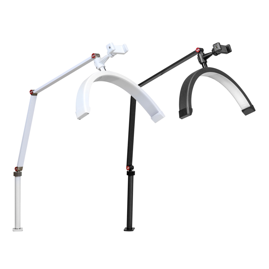 LED Лампа Moon На Струбцині M3X 16" Чорний