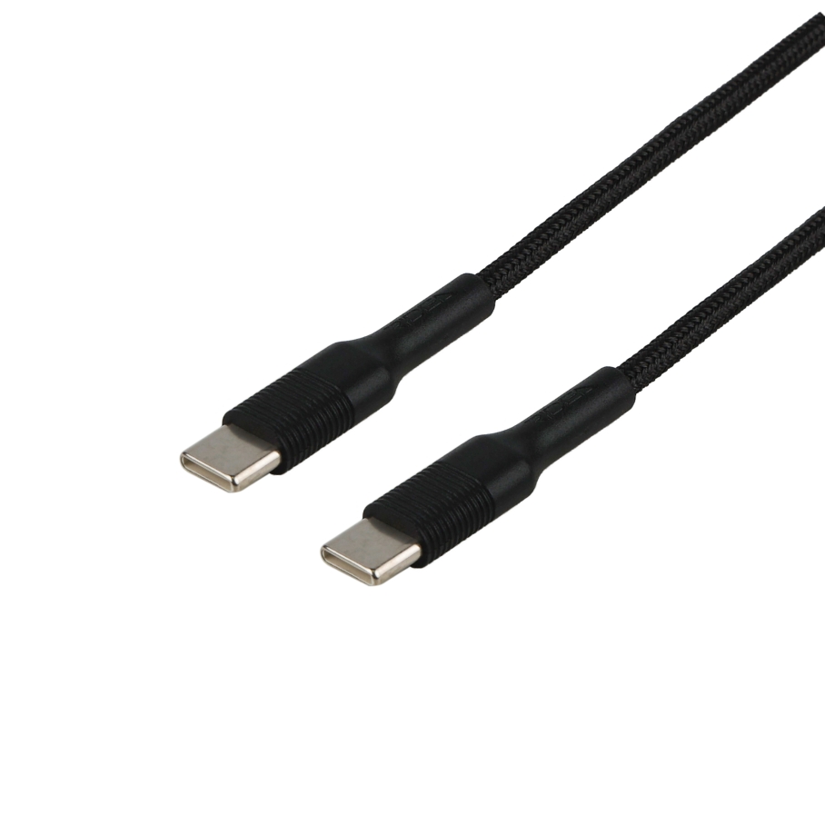 Кабель USB Ridea RC-ST74 StablePro Type-C to Type-C 60W Чорний