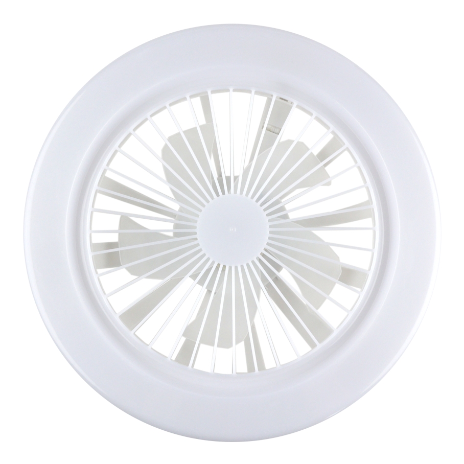 Лампа Кільцева з Вентилятором FS1-LED-30W E27 Білий