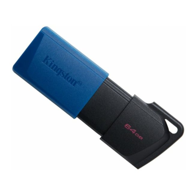 USB флеш-накопичувач 3.2 Kingston DataTraveler Exodia M 64GB Чорний/Синій