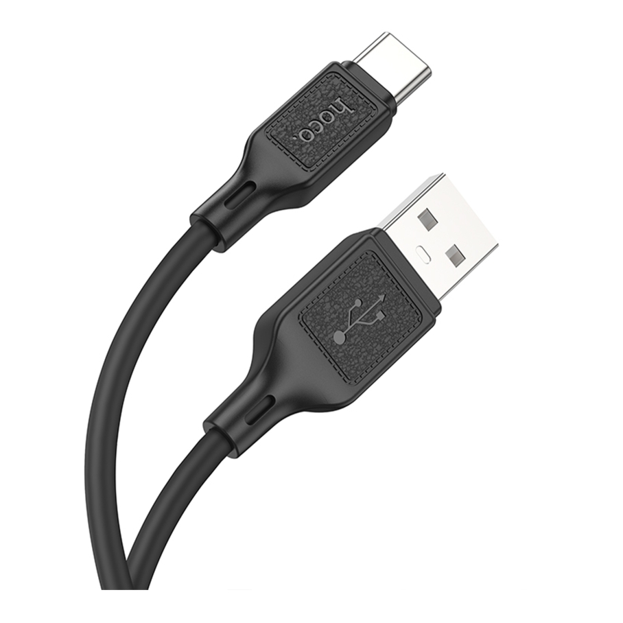 Кабель USB Hoco X90 Type-C 3A Чорний