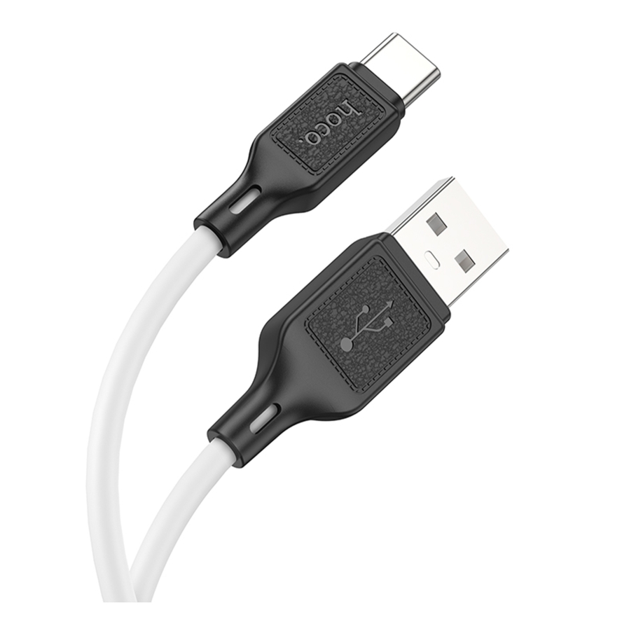 Кабель USB Hoco X90 Type-C 3A Білий