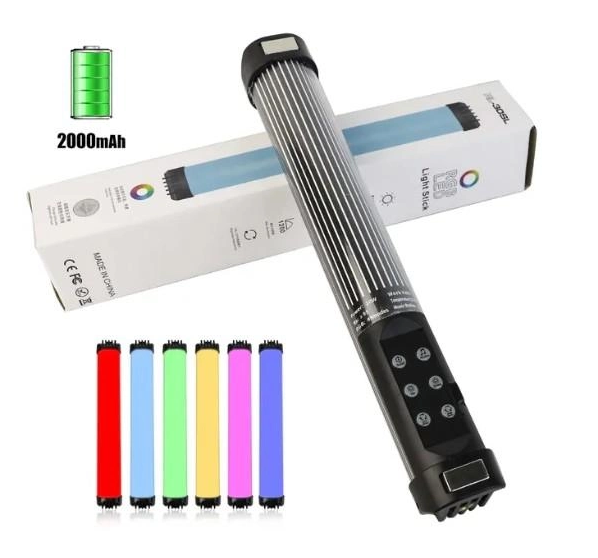 Лампа RGB LED Stick Lamp RL-30SL Чорний - Зображення 2