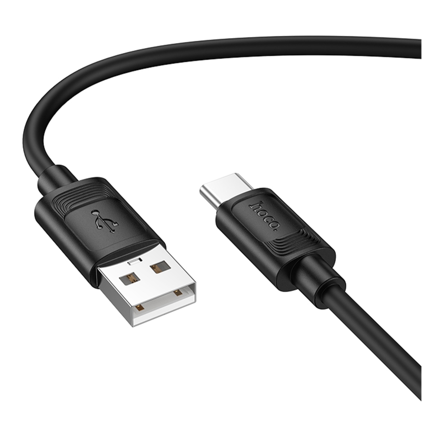Кабель USB Hoco X122 Silicone Type-C 3A Чорний