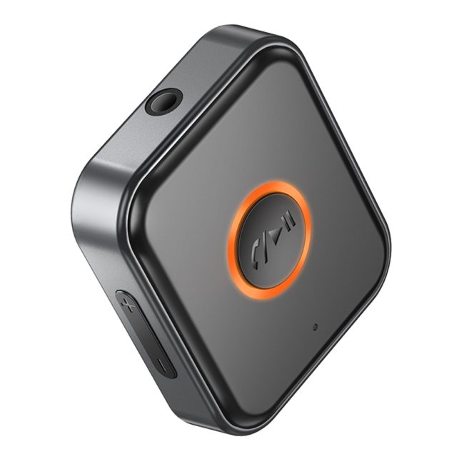FM-трансмітер Borofone BC55 AUX Receiver/Bluetooth 5.3/Battery 150mAh Чорний